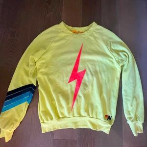 Neon Aviator Nation crewneck!! #preppy